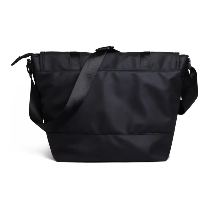 LOVERPUSS Polyester Shoulder Bag Crossbody Bag Regular Unisex Cool Black-3