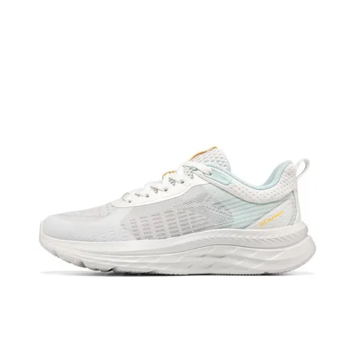 361° Anti Slip And Wear Resistant Breathable Low Top Running Shoes Women's White Blue