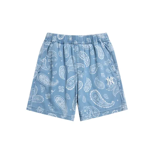 MLB New York Yankees Casual Shorts Men Light Blue