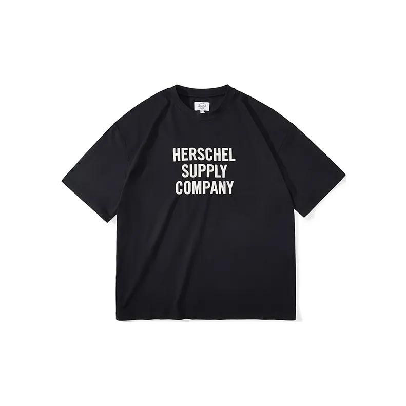 Herschel T Shirts Unisex Black-0