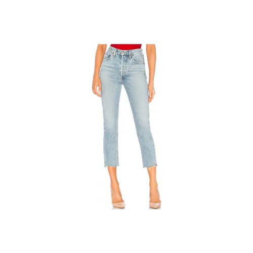 AGOLDE Jeans Women's Lotus Grey