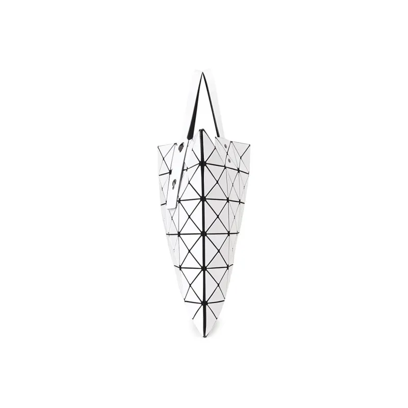 ISSEY MIYAKE PVC Tote Bag, Shopping Bag, Shoulder Bag, Handbag Women's White-2