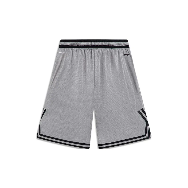 LiNing Basketball Shorts Men's Shark Gray-1