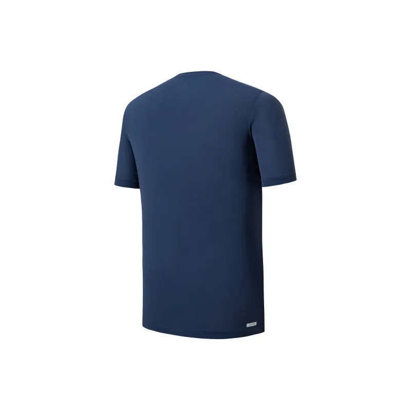 Erke Ice Cube Series T Shirts Men Melt Ice Blue-1