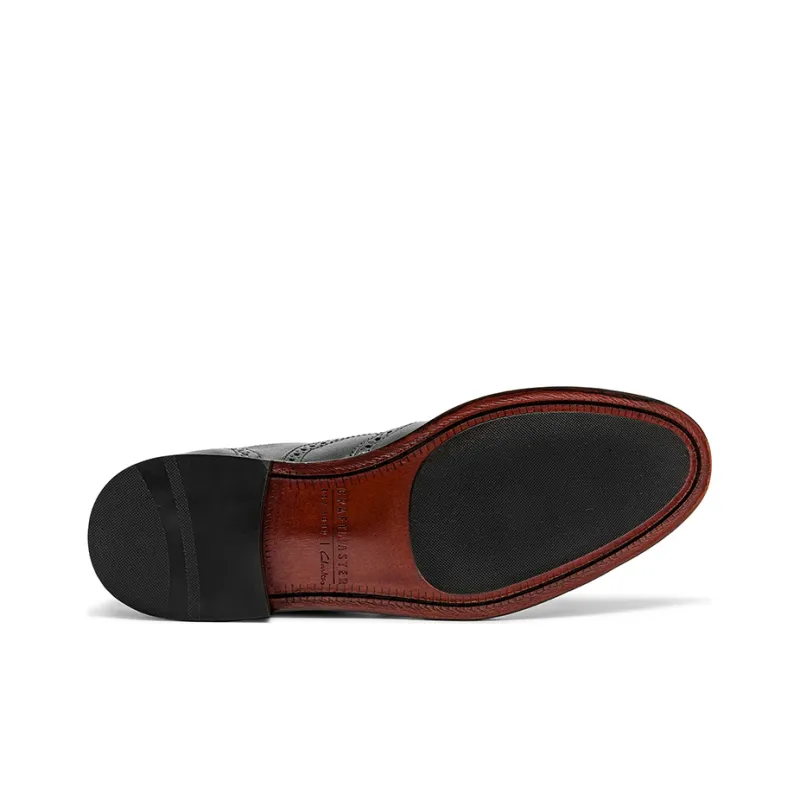 Clarks Dress Shoes Men Low Top Black-4