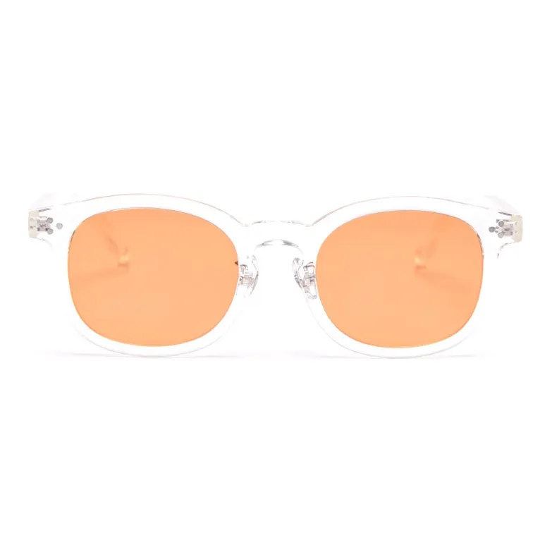 MUYKUY TR/Memory Plastic Oval Sunglasses Unisex-3