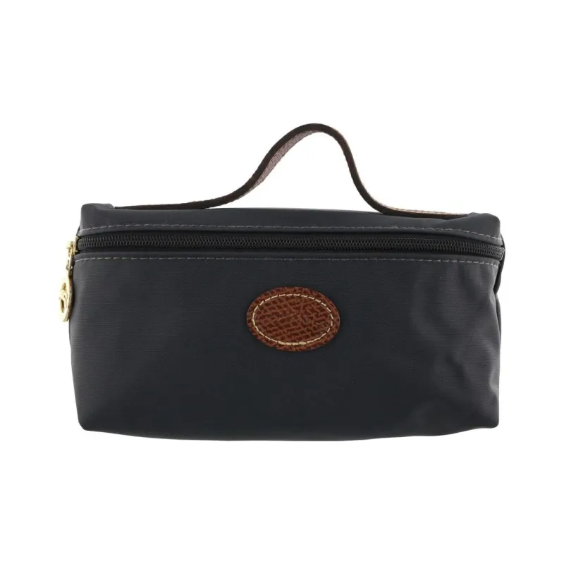 LONGCHAMP Le Pliage Canvas Canvas Bag Makeup Bag Regular Women's Black-0