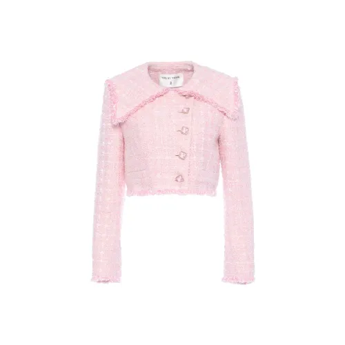 Yesby Yesir Cropped Coat Women's Pink