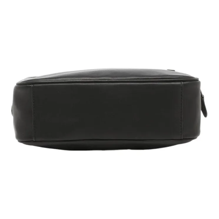 COACH Graham Smooth Cow Leather Camera Bags Messenger Bag Shoulder Bag Crossbody Bag Small Size Men's Black-4