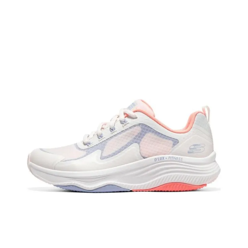Skechers D'lux Fitness 'White Orange' Women's-0