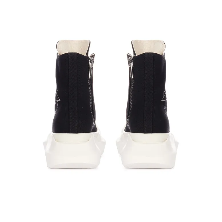 Rick Owens DRKSHDW Abstract High Top Embroidered Pentagram Black-4