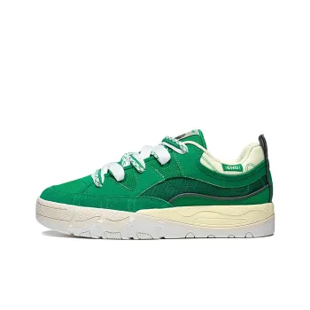 LiNing Reputation 3 Renowned 3.0 Anti-Slip Wear-Resistant Low-Top Skateboard Shoes Women's Jade Fruit Green