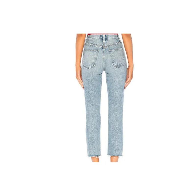 AGOLDE Jeans Women's Lotus Gray-1