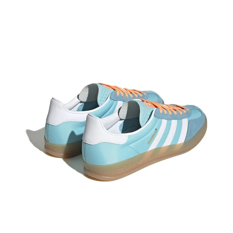 Adidas Gazelle Indoor Preloved Blue White Gum-3