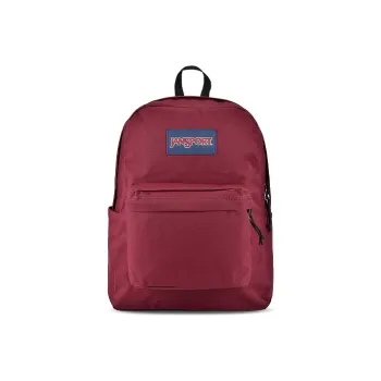 JanSport Polyester Backpack Unisex Dark Burgundy