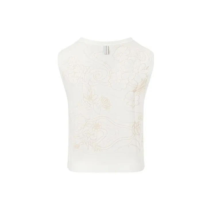 LiNing Tank Tops Women's Ivory-1