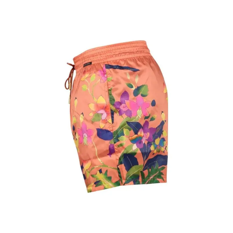 ETRO Floral Print Drawstring Swim Shorts-2