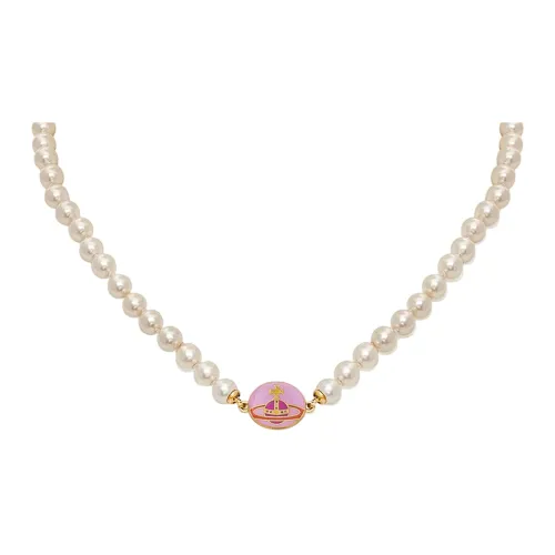 Vivienne Westwood Brass Necklaces Women's White
