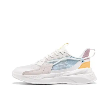 361° Anti Slip And Wear Resistant Lightweight Low Top Sports Casual Shoes Women's White Blue Orange Purple