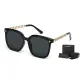 Black Gold Frame with Black Lens