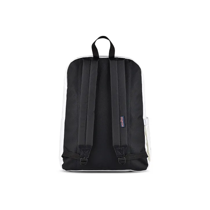 JanSport Polyester Backpack Unisex White-3
