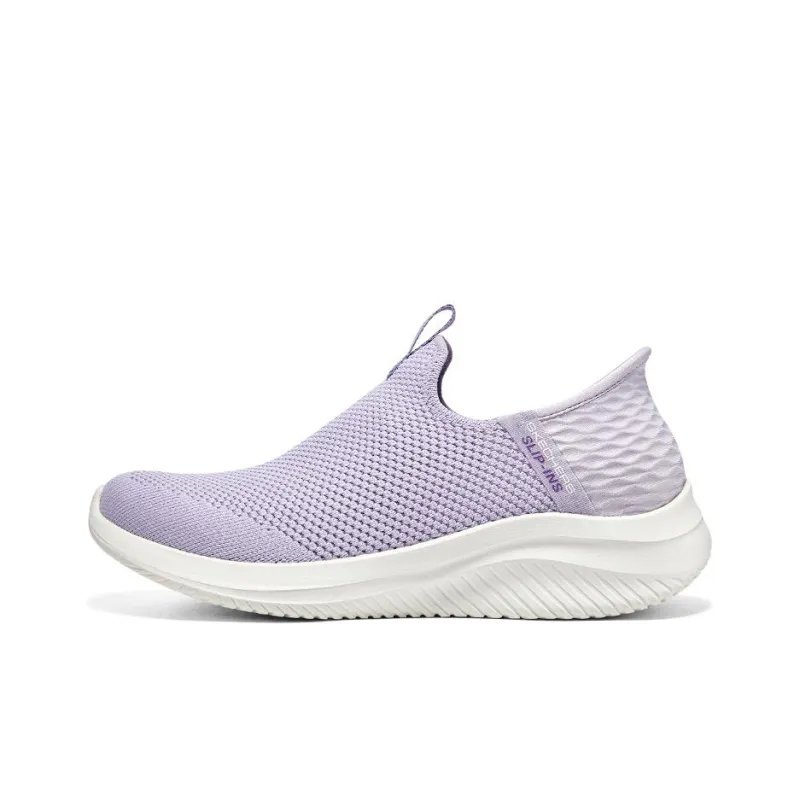 Skechers Ultra Flex 3.0 Shoes 'Lilac White' Women's-0