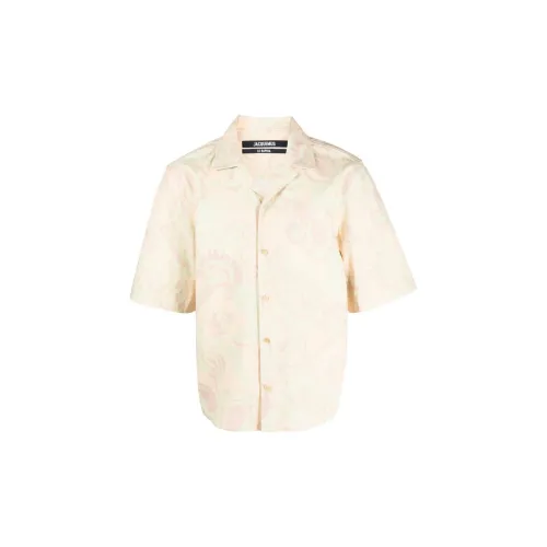 Jacquemus Shirts Men Light Yellow