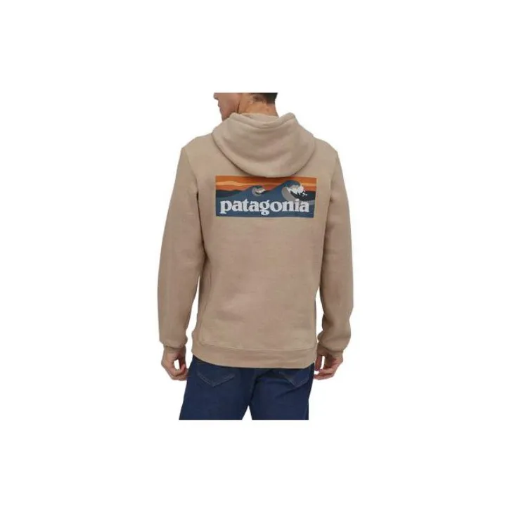 Patagonia Logo print Drawstring Hoodie-5