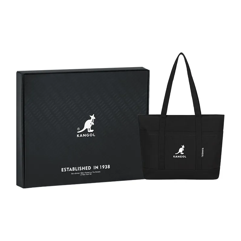 KANGOL Canvas Canvas Bag Tote Bag Shopping Bag Shoulder Bag Unisex Multicolor-3