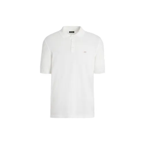 Ermenegildo Zegna Polo Shirts Men White