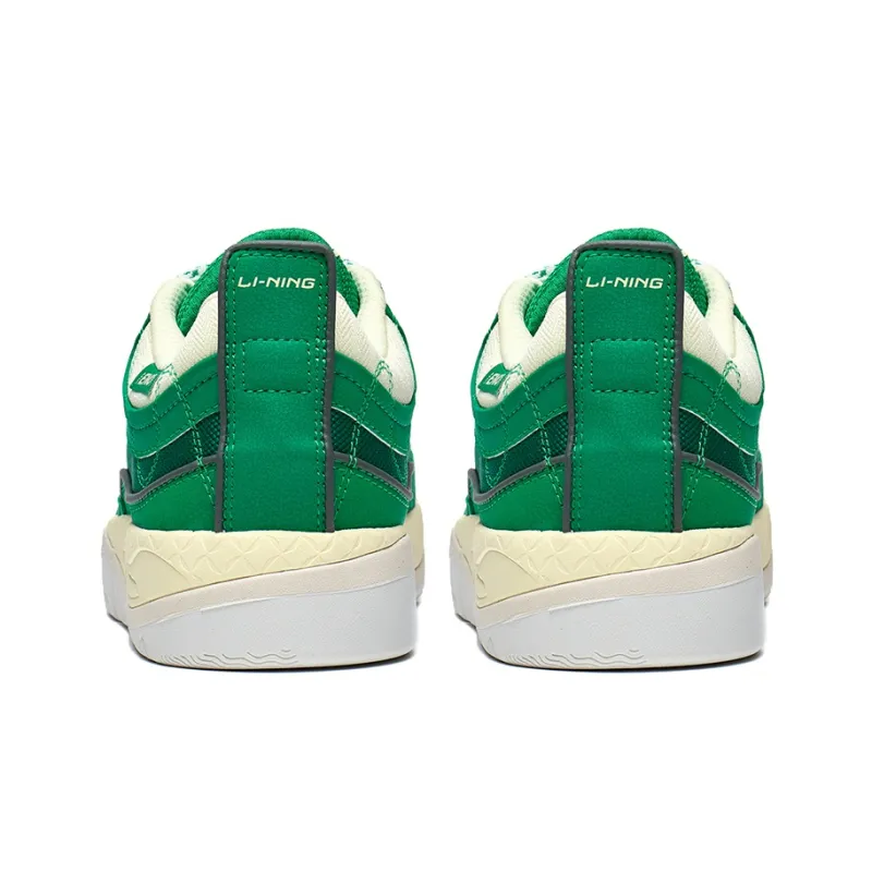 LiNing Reputation 3 Renowned 3.0 Anti-Slip Wear-Resistant Low-Top Skateboard Shoes Women's Jade Fruit Green-3