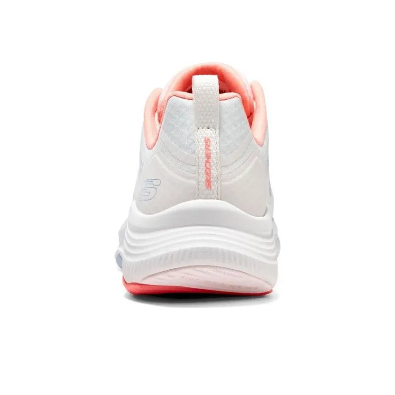 Skechers D'lux Fitness 'White Orange' Women's-3
