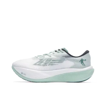 QIAODAN F\PB3.0 Cushioning Anti Slip And Wear Resistant Low Top Running Shoes Men's White Green