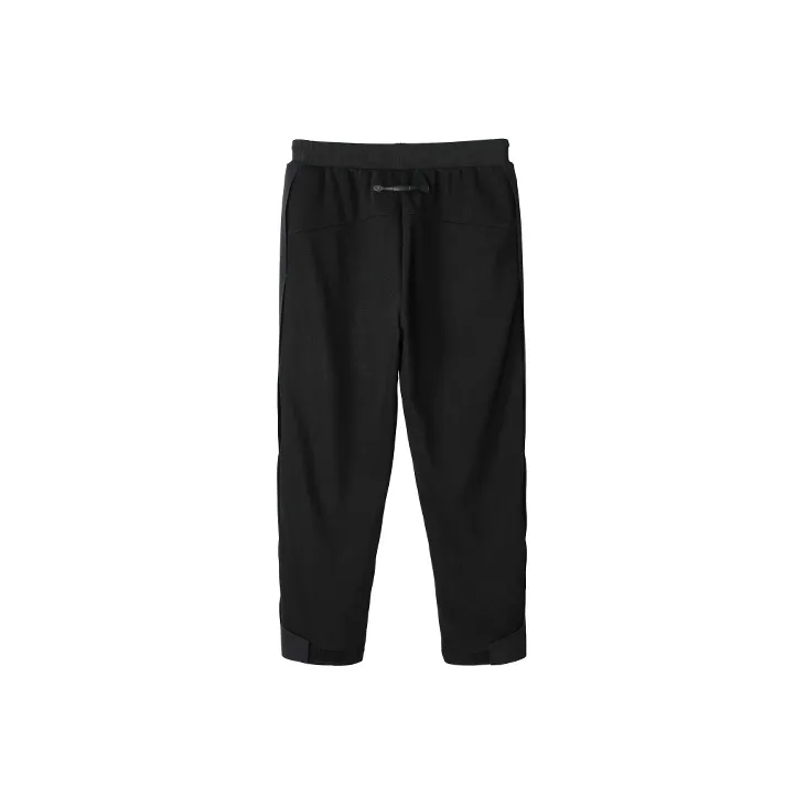 NORVINCY Breathable Elastic Waistband Solid Color Hip Hop Casual Pants Unisex-1