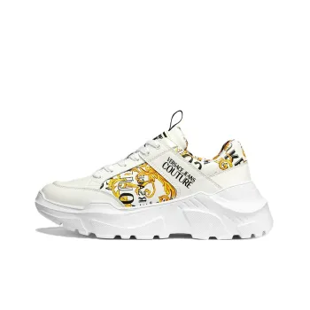 VERSACE JEANS Speedtrack Sports Casual Shoes Men's White
