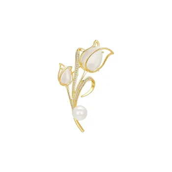 JAY Brooches Women's Gold