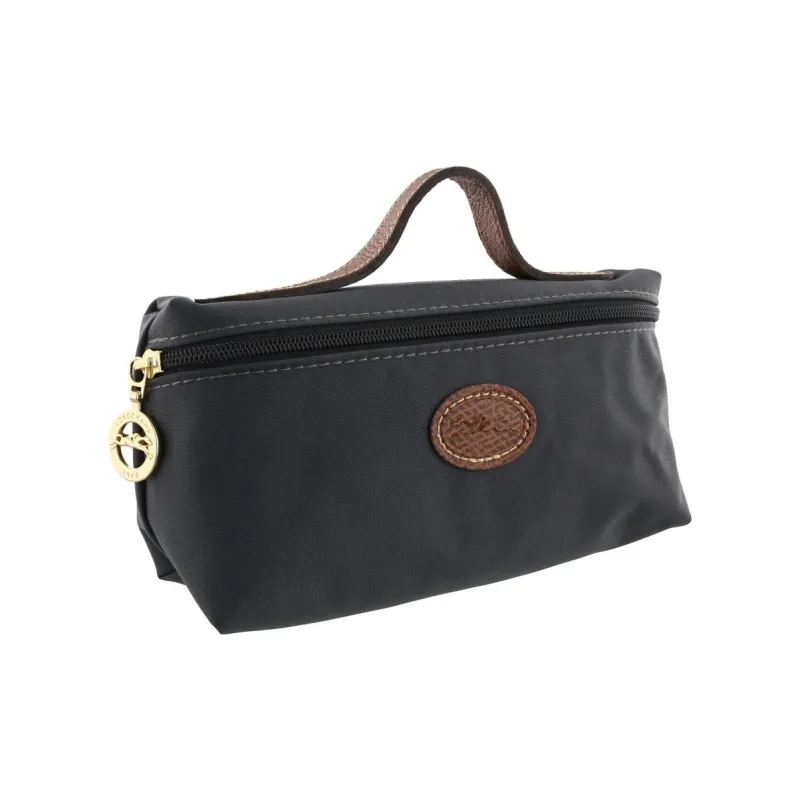 LONGCHAMP Le Pliage Canvas Canvas Bag Makeup Bag Regular Women's Black-1
