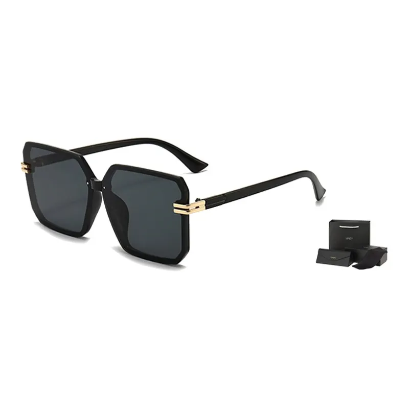VINEY Plastic Square Sunglasses Unisex-1
