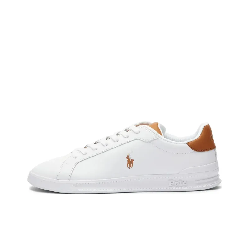 Polo Ralph Lauren Logo Embroidered Lace Up Sneakers-0