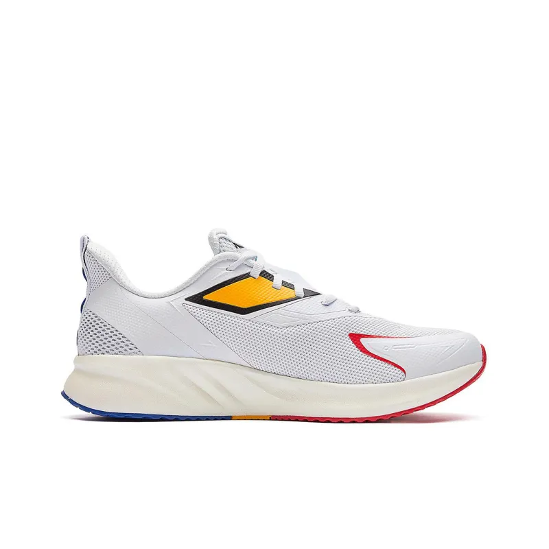 GAODA x 361° Cushioning Anti Slip And Wear Resistant Low Top Running Shoes Men's White Red-1