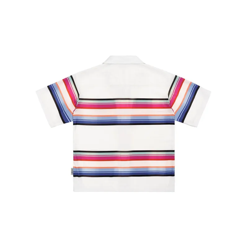 EMPTY REFERENCE Short Sleeved Shirt Unisex White-1