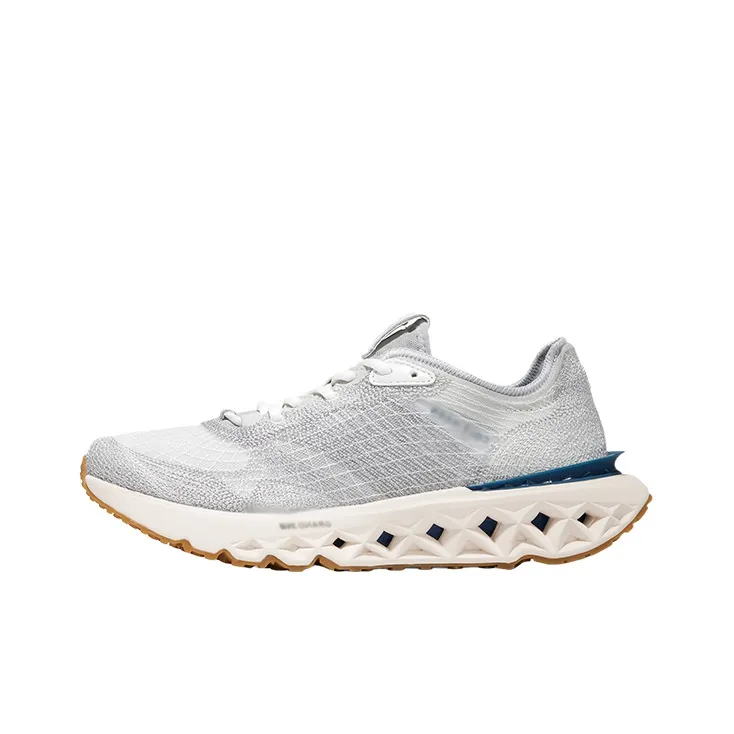 COLE HAAN Diamond Sole Running Shoes Cushioning Low Top Sports Casual Shoes Men's Light Gray-0
