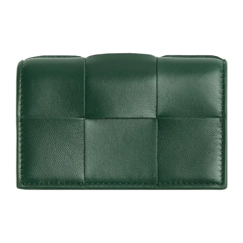 Bottega Veneta Sheepskin Wallet Women's Rain Tree Green-1