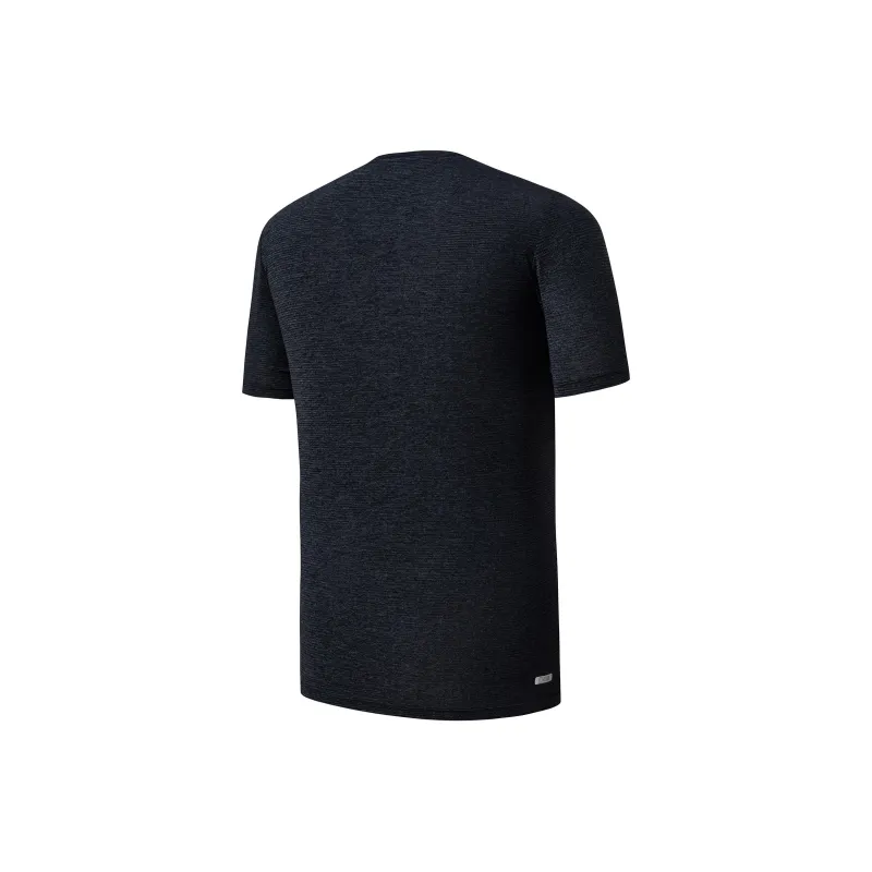 Erke Ice Sense Series T Shirts Men Jet Black-1