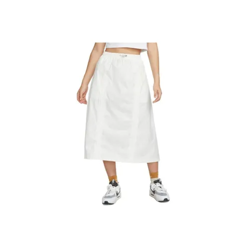 Nike Casual Long Skirts Women's Sail White