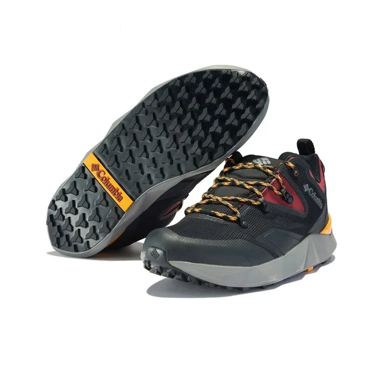 Columbia Facet 60 Cushioned Slip Resistant Water Resistant Low Top Outdoor Shoes Men's Blue-3