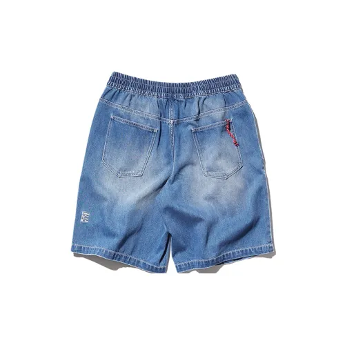 Nautica White Sail Denim Shorts Unisex