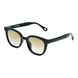 Black Frame with Tea Brown Gradient Lens That Blocks UV Rays