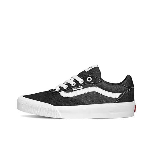 Vans Skateboard Shoes Women's Low-Top Black/White