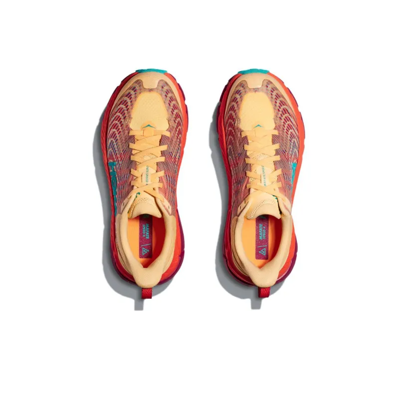 HOKA ONE ONE Mafate Speed 4 Impala Flame-2